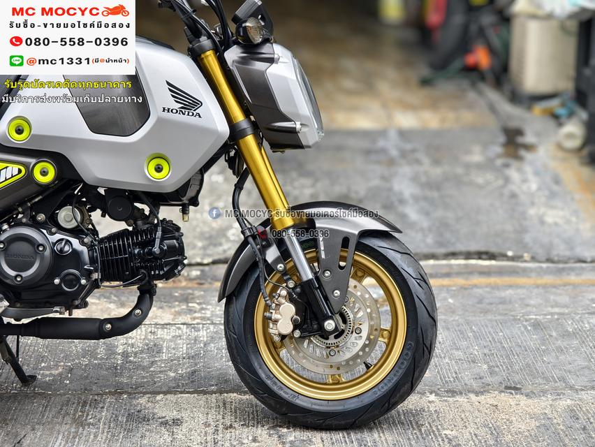 Msx Grom abs 2022 วิ่ง10000โล รถบ้านแท้ไม่ใช่รถประมูล เครื่งท่อเดิมชุดสีสวย มีเล่มชุดโอนครบ  No1137 12