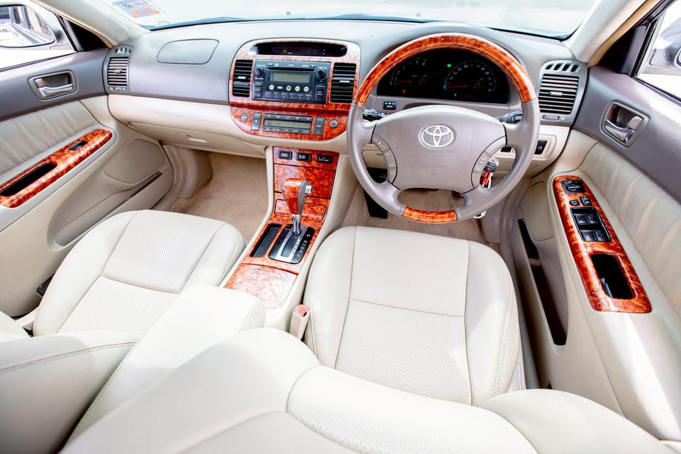 Toyota Camry 2.4Q สีเทา ปี 2004 สวยเดิม ออฟชั่นเต็ม 13