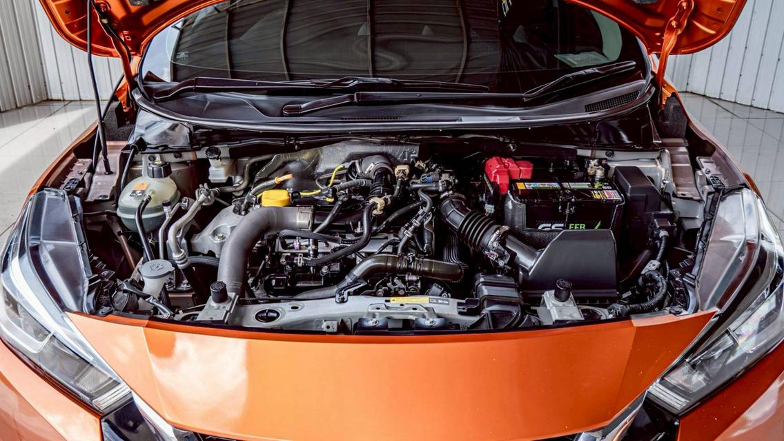 NISSAN ALMERA 1.0 EL ปี 2021 สีส้มโฉม ปี19-ปัจจุบัน รูปที่ 15