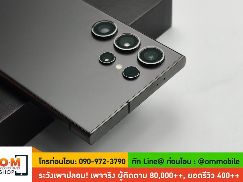 ขาย/แลก Samsung S24 Ultra 12/512 Titanium Black ศูนย์ไทย ประกันยาว 13/07/2025 สภาพสวยมาก ครบกล่อง เพียง 27,990 บาท 7