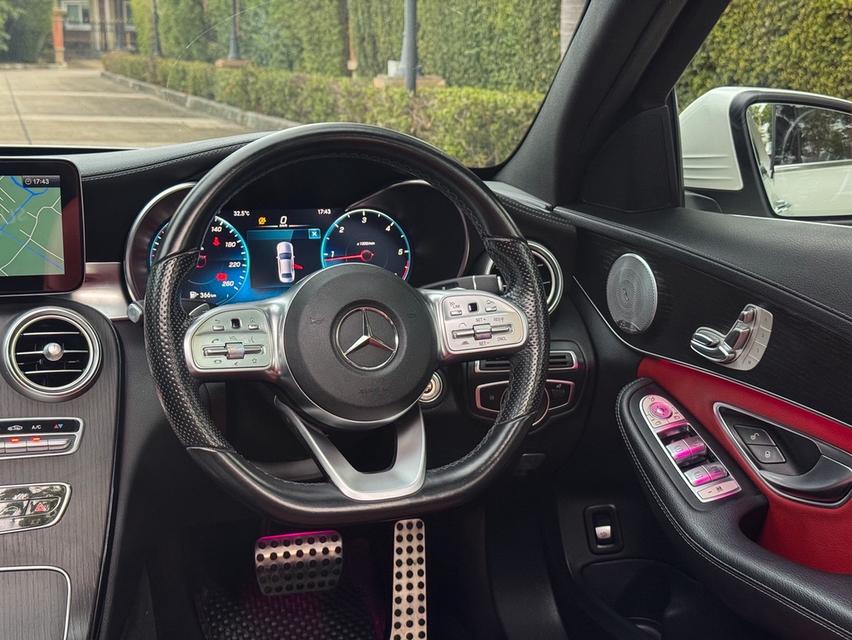 Benz C220d AMG Dynamic รุ่น Top ดีเซลล้วน W205 ปี 2022 หลังคาแก้ว เจ้าของเดียว ใช้งาน 6 หมื่นโล วารันตีศูนย์ถึง 2027 รูปที่ 9