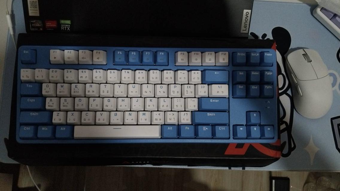 Ajazz AK871 สีน้ำเงิน