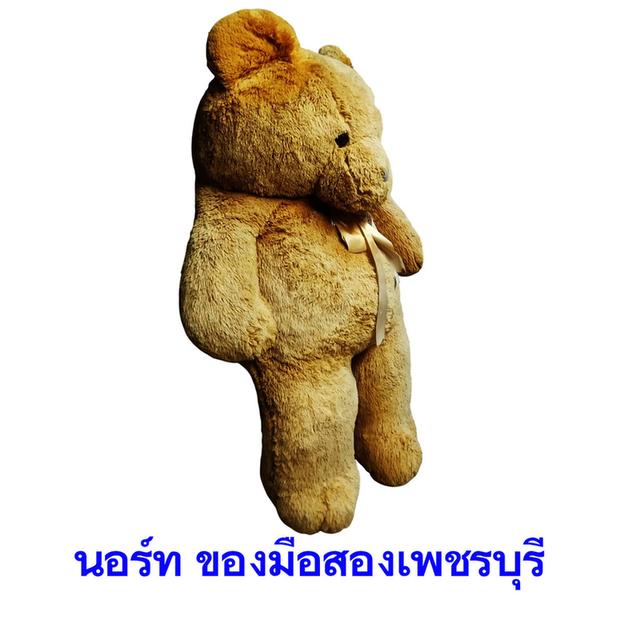 ตุ๊กตาหมีตัวใหญ่สีน้ำตาล สูง 140 CM มือสอง