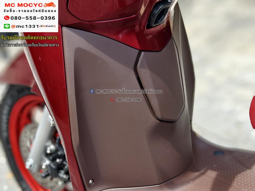 Lead 4v สีแดง 2023 วิ่ง1000โล รถบ้านแท้มือเดียวเครื่องท่อเดิมๆ สีสวยใหม่มาก No1167 10