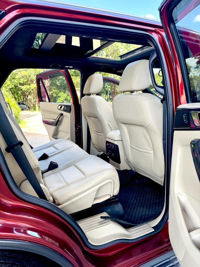 Ford Everest 2.2 titanium plus ปี 2017  รถบ้านมือเดียว มีประกัน ป.1 เหลือ บุ๊คเซอร์วิส กุญแจครบ 2ดอก 14