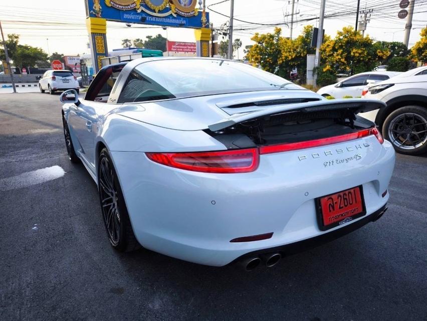 2017 PORSCHE 911TARGA 4S 3.8 PDK สีขาว ภายในแดง รหัส KPV2601 12