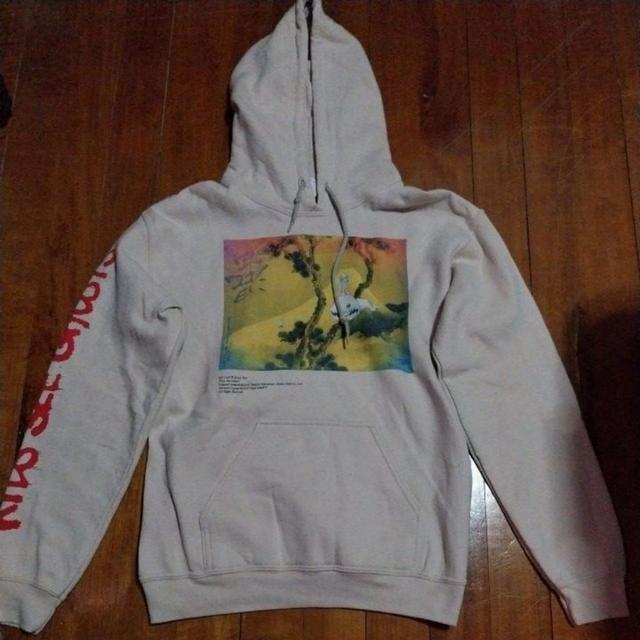 เสื้อฮู้ดดี้แขนยาว แนวคู่ศิลปินฮิปฮอปชาวอเมริกัน Kanye West X Kid Cudi See Ghosts Special Limited แท้ มือสอง ของพร้อมส่งครับ
