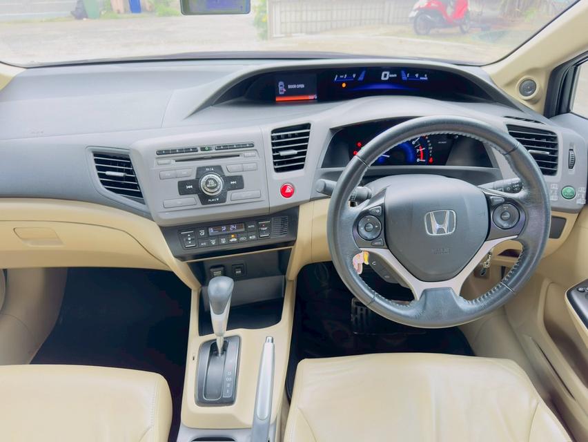 ✅มือหนึ่งออกป้ายแดง HONDA CIVIC 1.8 E i-Vtec ปี 2013 12