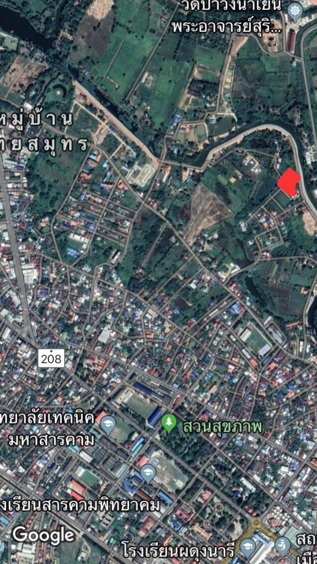 ขายที่ดินในเมืองมหาสารคามเจ้าของขายเอง น้ำไท่วม เพียง 3 นาทีถึงตลาด ธนาคาร สถานีตำรวจและส่วนราชการ ร้านค้าต่างๆ ้ดินทางสะดวกมีทางเข้าออก2ทางทำเลดดี 1