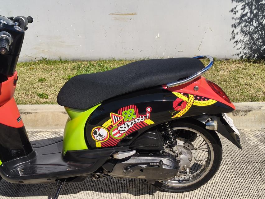 Honda Scoopy i หัวฉีด ปี2012 สี ชมพู ดำ เหลือง 11