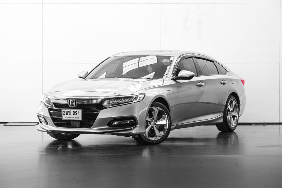 2020 HONDA ACCORD 2.0 HYBRID TECH สีบรอนซ์ เลขไมล์ 50200 กม.
