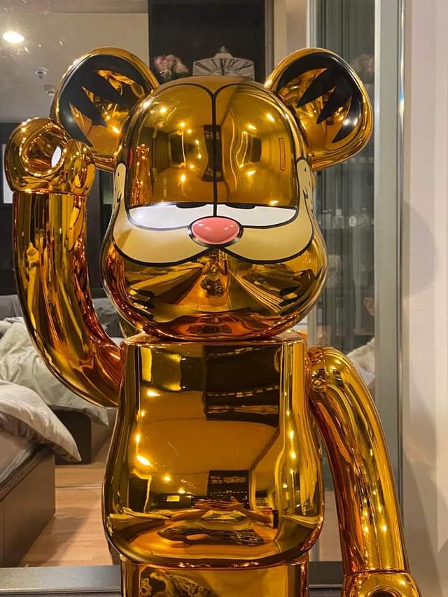 GARFIELD GOLD CHROME Version 1000% 2