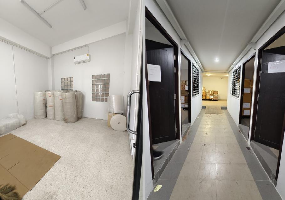 ให้เช่าโกดัง โรงงาน อาคาร 4 ชั้น พื้นที่ใช้สอย 2,016 ตารางเมตร อาคารพร้อมเข้าใช้งานได้ทันที / มีลิฟท์ขนสินค้า / จอดรถหลายคัน / ทำเล ลาดกระบัง 9