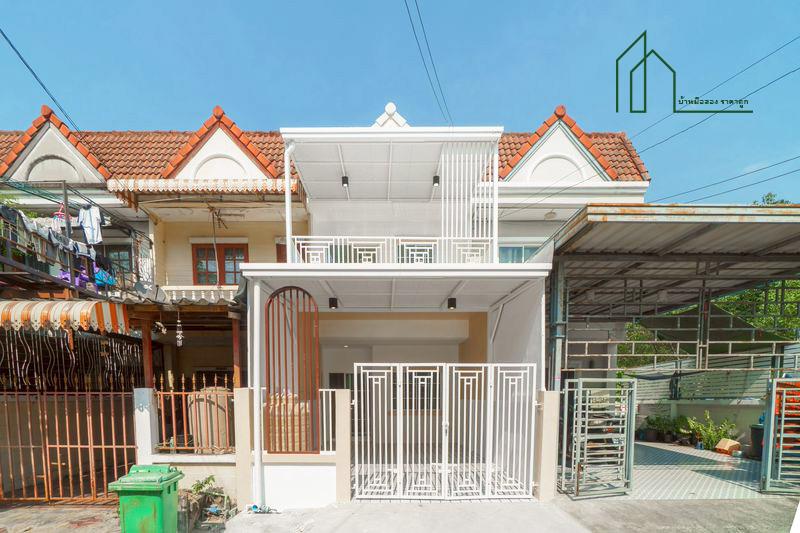 หมู่บ้านพิมลราช ทาวน์เฮ้าส์ ถนนบ้านกล้วย–ไทรน้อย ราคาดี ฟรีโอน 1