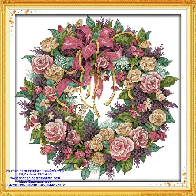 ร้าน Noongning Cross stitch ครอสติสพิมพ์ลาย จำหน่ายอุปกรณ์ครอสติส ภาพติดเพชร668