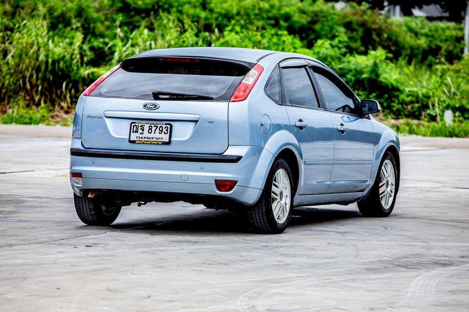 Ford focus 1.8 Sport ปี 2008 สีฟ้า เดิมโรงงานสวยสภาพดี 6