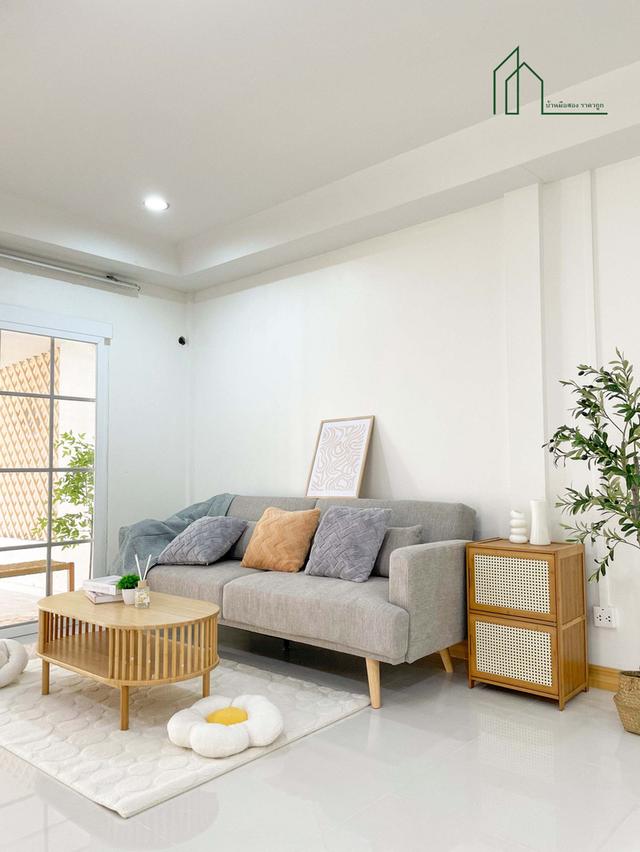 ทาวน์เฮาส์มินิมอลมูจิ รีโนเวทใหม่พร้อมอยู่ หมู่บ้านพิมพ์ทอง ลาดพร้าว 101 โชคชัย 4