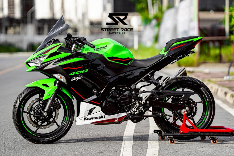🔥 kawasaki ninja 400 se ปี 2021 | สีเขียว–ขาว หล่อจัด ของแต่งครบ พร้อมขี่! 🔥 11