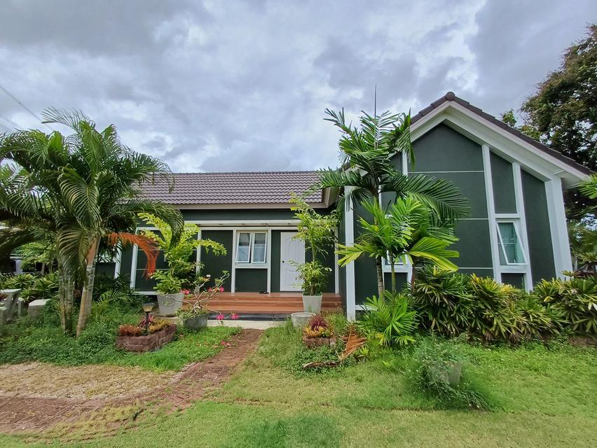 ขายที่ดินสวนเกษตรพร้อม บ้าน 3 หลัง 1