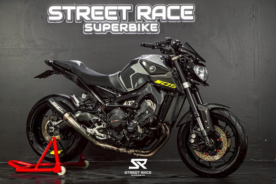 YAMAHA MT-09 2016 สีเทาแลมโบ ฟลูคาร์บอน รูปที่ 1