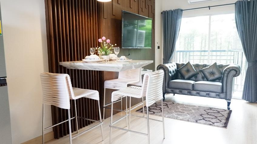 🏙💎 ให้เช่าคอนโดสวย ทำเลดี มองเห็นวิวต้นไม้ธรรมชาติ มีเฟอร์นิเจอร์ให้ครบชุดพร้อมเข้าอยู่ ภายในกว้างขวาง เป็นส่วนตัว มีความปลอดภัย 3