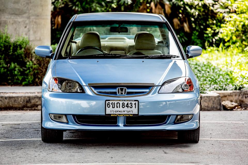 Honda Civic Dm 1.7 สีฟ้า เดิมสวย หายาก ปี 2004  2