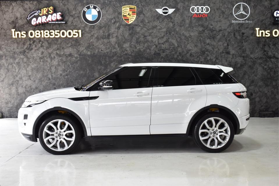 รหัสรถ MCA9550 Range Rover Evoque SD4 Dynamic สีขาวสวยๆ ปี 2013