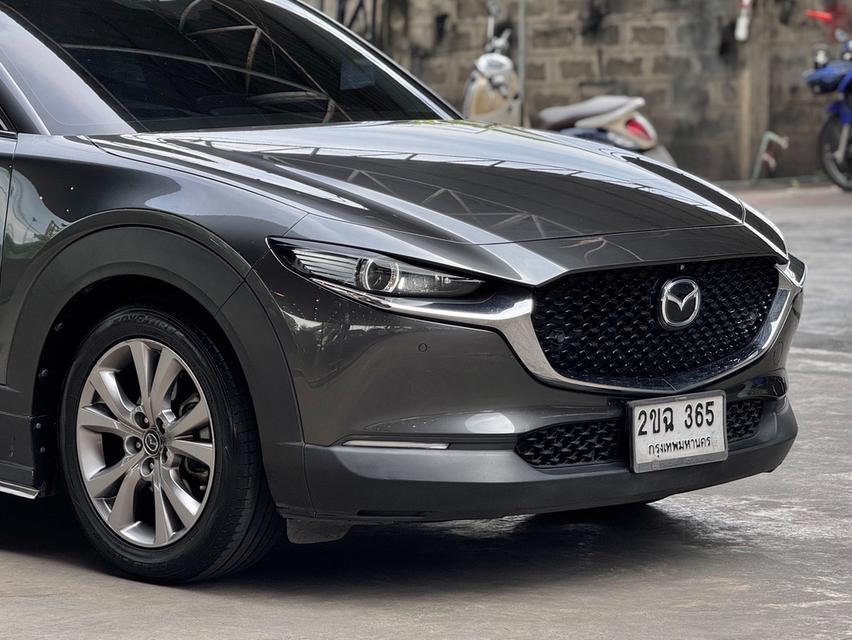 Mazda CX-30 2.0 SP  TOP. ปี 2021 สีเทาดำ     ออ รูปที่ 3