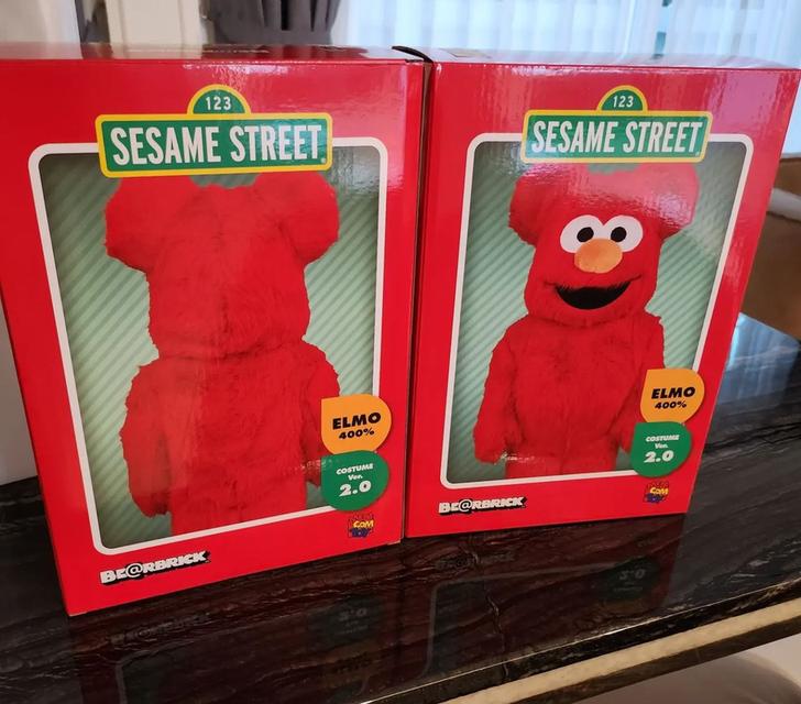 Bearbrick Elmo 400% ของใหม่มือ 1