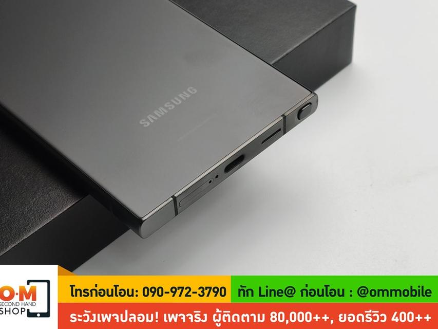 ขาย/แลก Samsung S24 Ultra 12/512 Titanium Black ศูนย์ไทย ประกันยาว 13/07/2025 สภาพสวยมาก ครบกล่อง เพียง 27,990 บาท 3