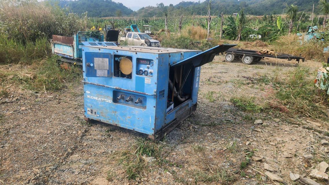ขาย เครื่องปั้มลม KOMATSU35ZSB-2 เก่าญี่ปุ่นแท้ ลมแรงมากๆ ชั่วโมงการทำงานน้อย
