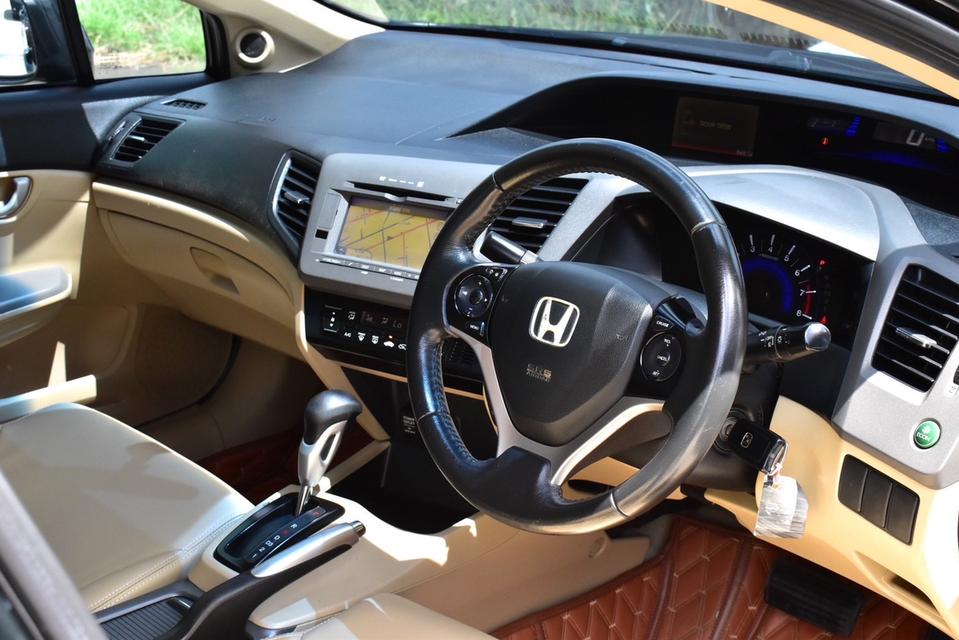 รหัสรถ PB9746 HONDA CIVIC 1.8E NAVI TOP AUTO 2013 7