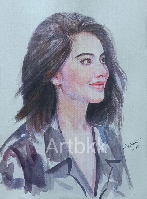 รับวาดภาพคนเหมือน รับวาดภาพสีน้ำมัน รับวาดภาพสีน้ำ รับวาดภาพลายเส้นดรออิ้ง ของขวัญวันเกิด ของขวัญให้แฟน ภาพวาดมงคล ภาพวาดเสริมฮวงจุ้ย ภาพวาดตกแต่งบ้าน รูปที่ 19