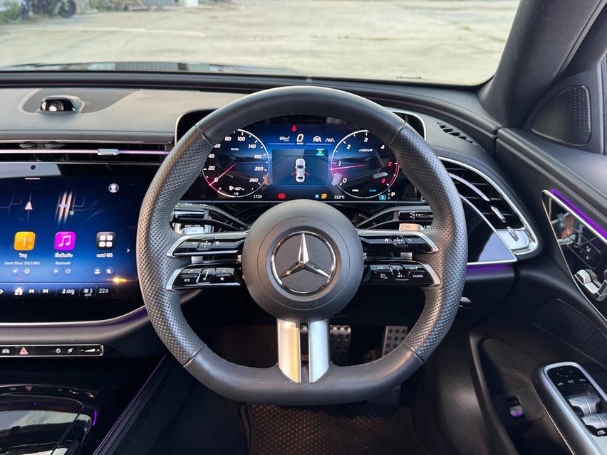 Mercedes-Benz E220d AMG Lineปี 2024 สีดำ เลขไมล์ 30,000 กม.💰ราคา 2,750,000 บาท📍Warranty: หมด 30/08/2027 รูปที่ 15