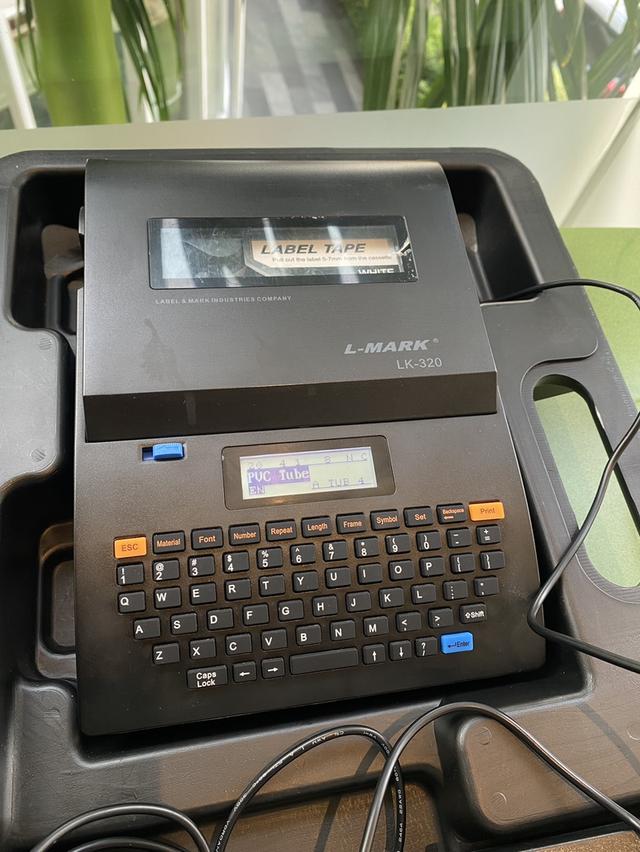 เครื่องพิมพ์ปลอกมาร์คสายไฟ L-MARK LK320