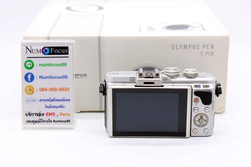 กล้อง Olympus PEN Lite E-PL8 เลนส์ 14-42mm EZ สีดำเงิน สภาพสวย ซัตเตอร์ 7 พัน อดีตประกันศูนย์ รูปที่ 8