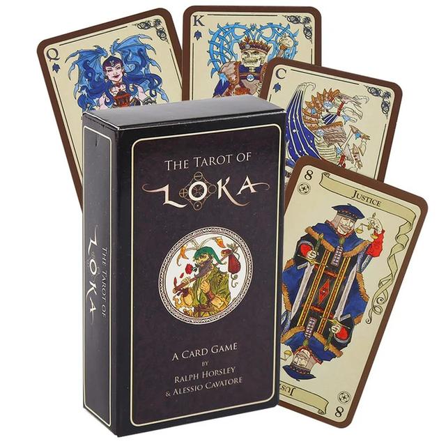 🔥The Tarot of Loka Card Deck Full English Version Board Game & Family Party Oracle Card Game