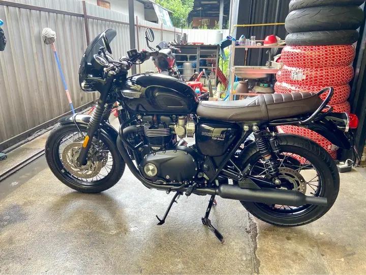 รถพร้อมใช้งานสภาพดีมาก Triumph Bonneville T120