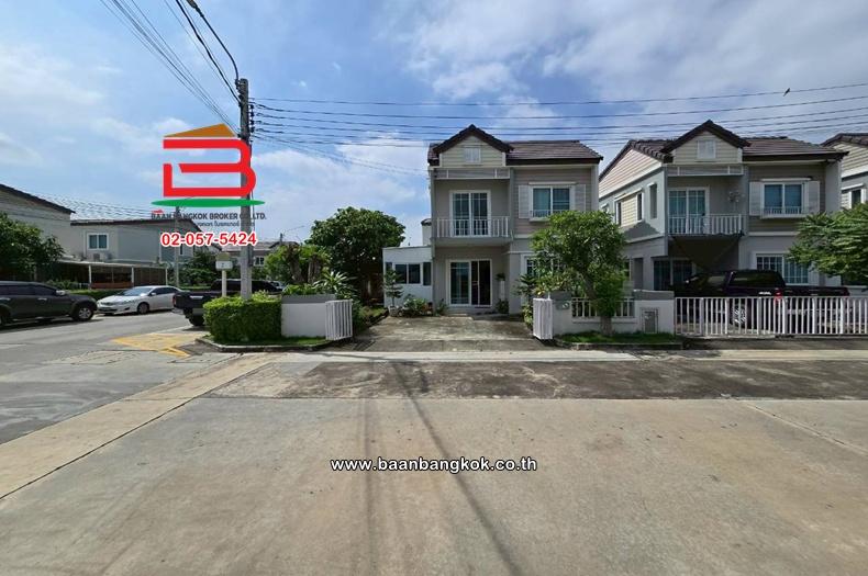 ทาวน์โฮม เนื้อที่ 39.5 ตร.ว. โครงการ เดอะ วิลเลจ ชัยพฤกษ์-วงแหวน (เฟส 6), ใกล้บิ้กซีไทรน้อย ถนนบางกรวย-ไทรน้อย ตำบลไทรน้อย อำเภอไทรน้อย นนทบุรี 1