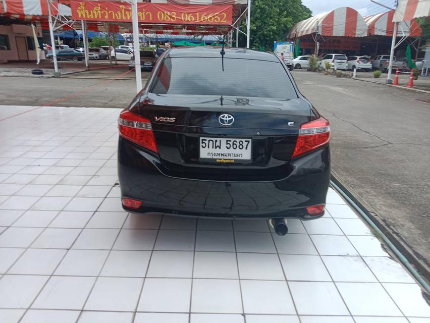 Toyota Vios 1.5E ปี 2016 ฝาขาว รถบอดี้สวยไม่มีชนหนัก ไมล์ 150,XXX ไม่เคยแก๊ส