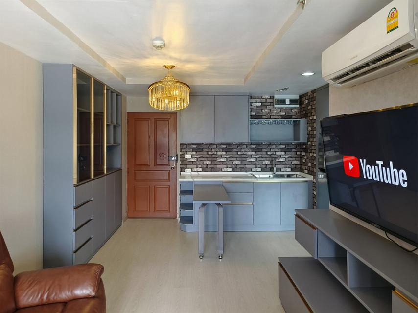 คอนโด รีสอร์ทต้า เย็นอากาศ ห้องมุม 44 ตารางเมตร 1 ห้องนอน ชั้น5 ตึกC ตกแต่งครบ 5