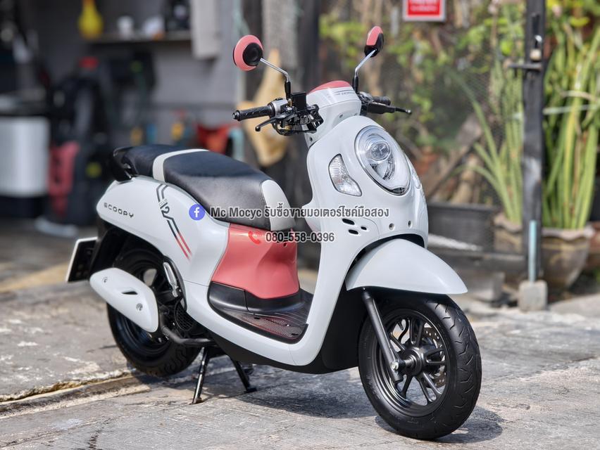 Scoopy i 2022 Club12 วิ่ง10000โล  รถบ้านเครื่องท่อเดิมสีสวย เล่มเขียวชุดโอนครบ  No1335 รูปที่ 3