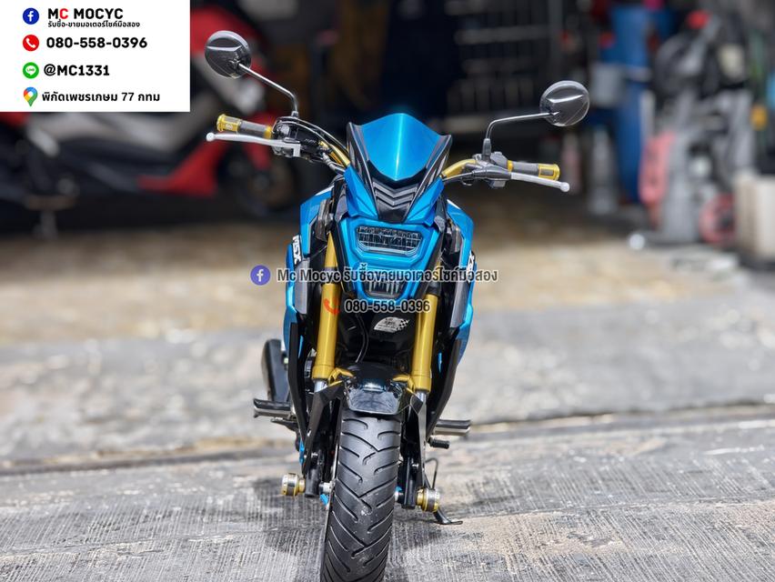 MSX SF 125 2018 รถบ้านแท้มือเดียวไม่ใช่รถประมูล เครื่องท่อเดิม มีเล่มชุดโอนครบ No1481