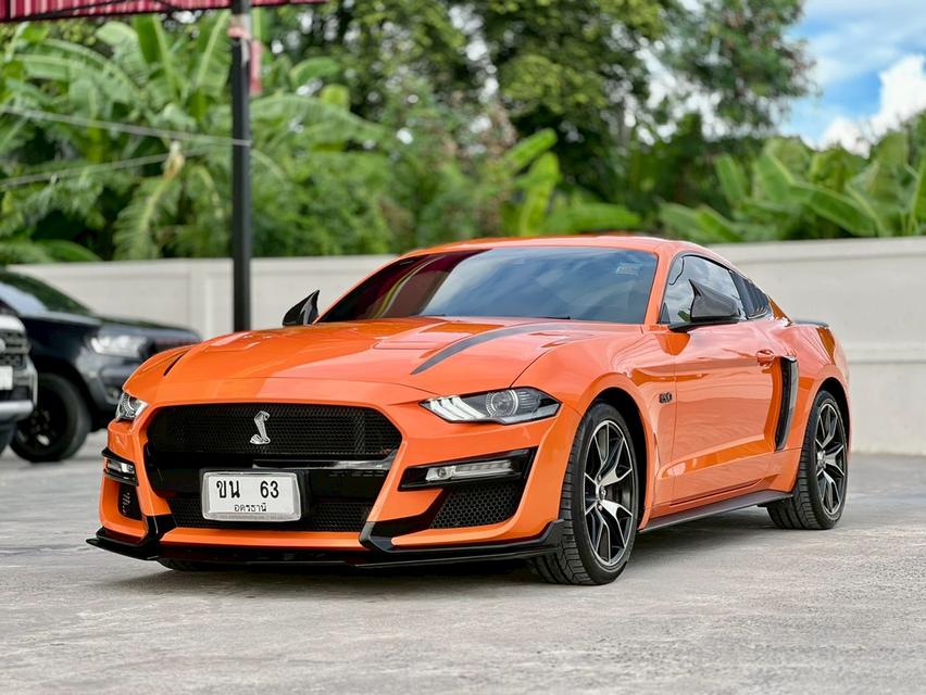 ปี 2020 FORD MUSTANG, 2.3 โฉม ปี15-ปัจจุบันสีส้ม เกียร์ออโต้ เครื่องเบนซิน