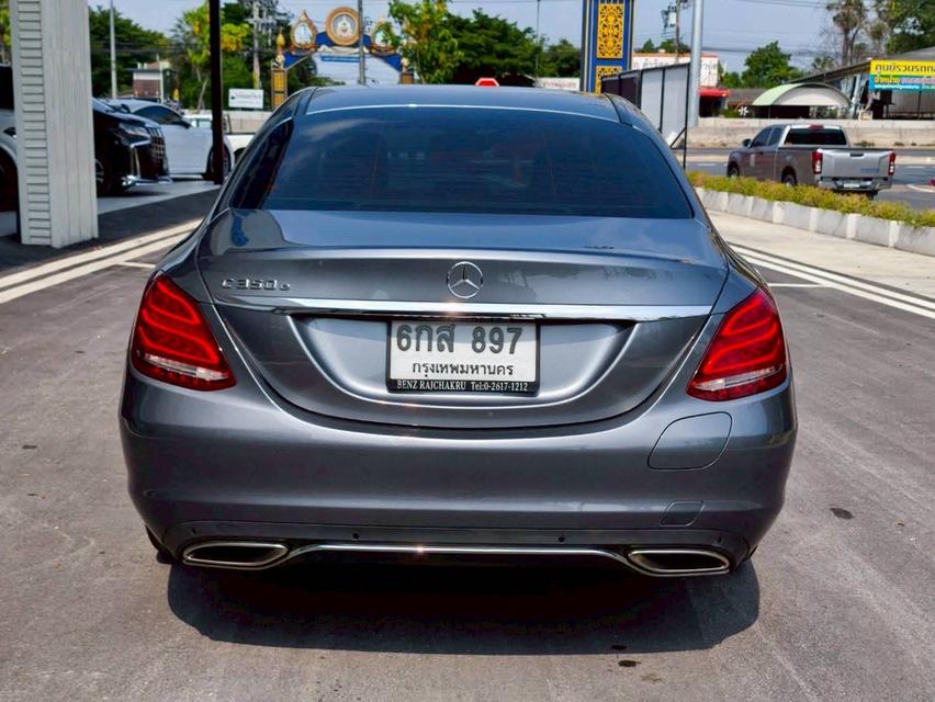 รหัสรถ KPV897 2017 BENZ C350e Avantgarde สีเทา 15