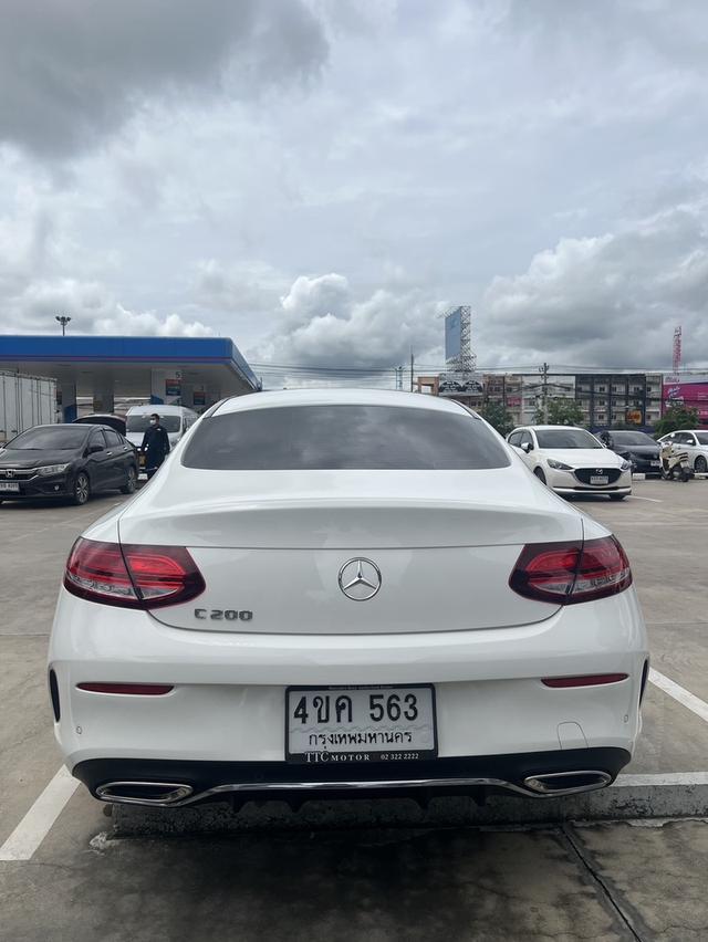 รหัสรถ KPV563 BENZ C200 COUPE AMG 2020/23