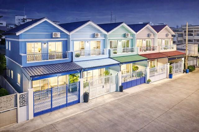 ทาวน์เฮ้าส์ให้เช่า 2 ชั้น 2 นอน ตลาดกำนันแม้น 1 กม. 16 ตร.ว. 138 ตร.ม. Big C กัลปพฤกษ์ 2.4 กม. Makro กำนันแม้น24-32 5