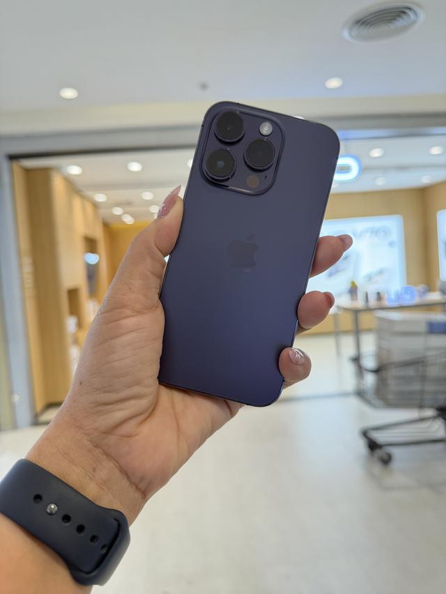 iPhone 14 Pro สีม่วง 128gb  รับเทิร์น