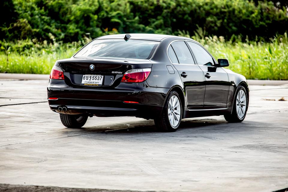 Bmw 525i ปี 2008 สีดำ มือเดียวป้ายแดง สวยสภาพดี 6