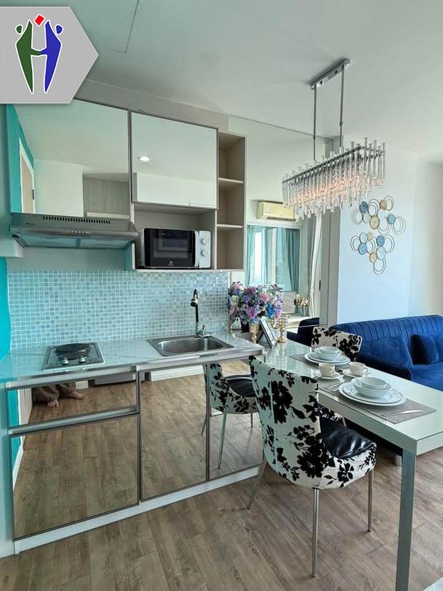 คอนโดให้เช่า นาจอมเทียน  1ห้องนอน •	ขนาด 29 ตารางเมตร 1 ห้องนอน 1 ห้องน้ำ •	เครื่องปรับอากาศ, ตู้เย็น •	ระเบียงวิวทะเล พร้อมเฟอร์นิเจอร์ •	ครัวยุโรปพร 6